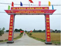 Hưng Hà huyện nông thôn mới đầu tiên ở Thái Bình