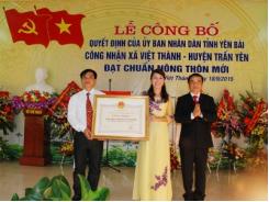 Xã Việt Thành đón nhận danh hiệu NTM