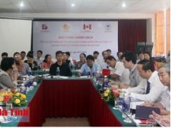 Đối thoại chính sách thu hút đầu tư và phát triển thị trường nông sản Hà Tĩnh