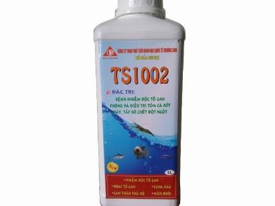 Thảo dược điều trị các bệnh về gan trên tôm - TS-1002