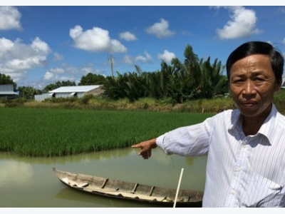 Climate change: shrimp farming invades the Mekong in southern Vietnam