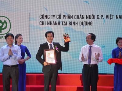 C.P bội thu danh hiệu phát triển kinh tế xanh