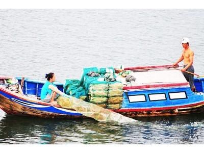 Đánh bắt thủy sản bằng lờ dây trên đầm thủy triều chưa xử lý dứt điểm