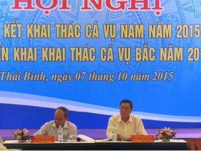 Tổng kết khai thác cá vụ Nam năm 2015, triển khai kế hoạch khai thác cá vụ Bắc năm 2015-2016