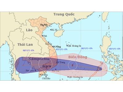 Áp Thấp Nhiệt Đới Có Khả Năng Mạnh Lên Thành Bão