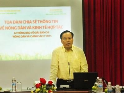 Tọa đàm về nông dân và kinh tế hợp tác