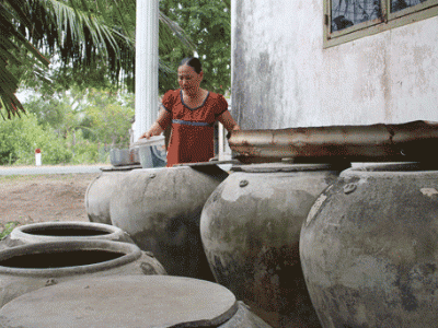 Giữa mùa mưa, miền Tây lo chống... hạn, mặn