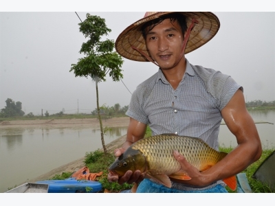 Nể phục chàng boxing chế ra sông nhân tạo nuôi cá số 1 Việt Nam