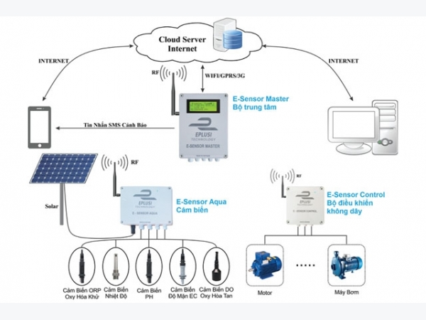 Ứng dụng IoT trong nuôi tôm