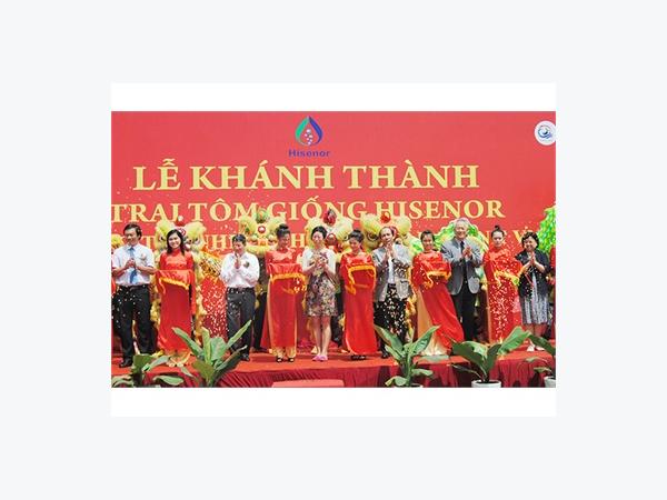 Khánh Thành Trại Tôm Giống Hisenor