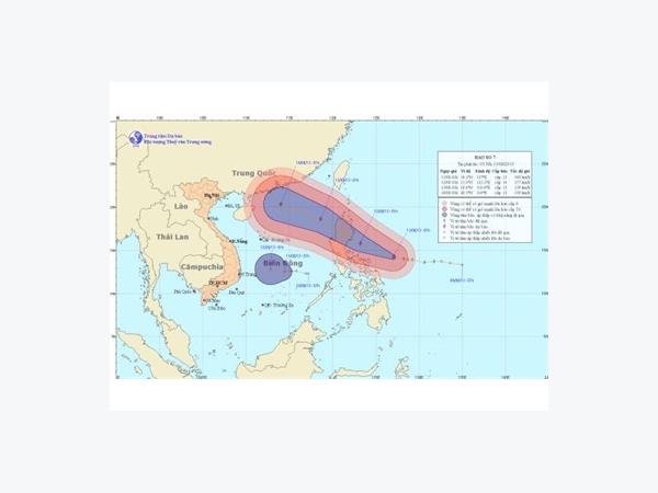 Tin Bão Gần Biển Đông Và Áp Thấp Nhiệt Đới Trên Biển