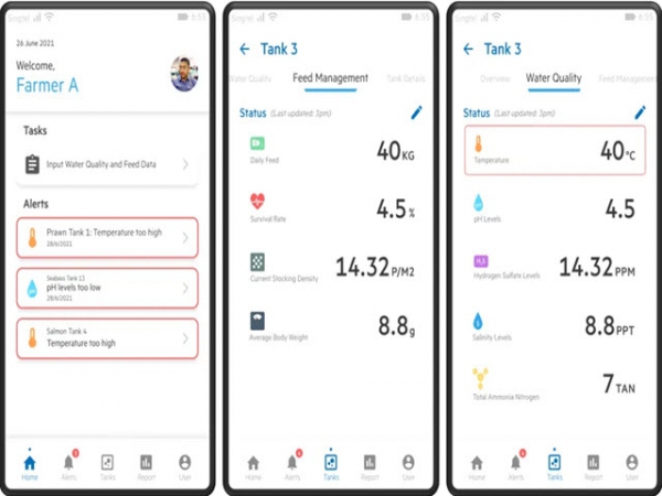 Bộ ba ra mắt ứng dụng mới cho nông dân nuôi trồng thủy sản châu Á