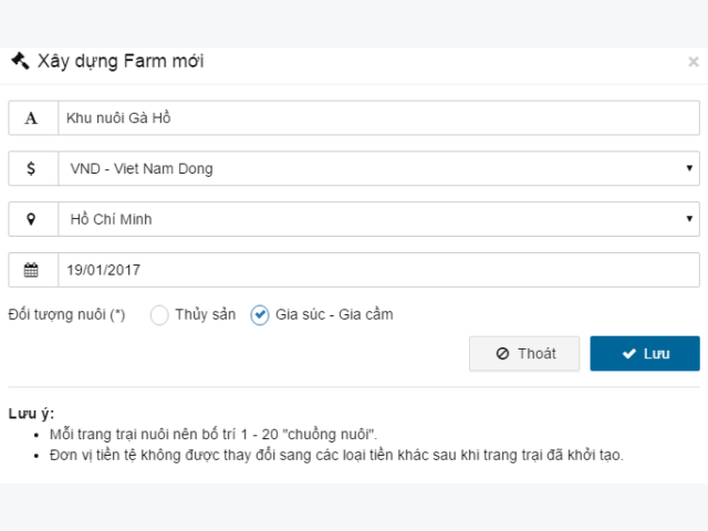 FarmX - Quản lý trang trại