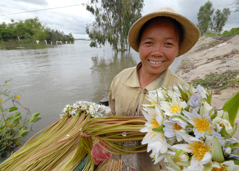 mưu sinh mùa lũ 2011